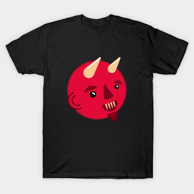 Smiley Demon T-Shirt by sansunicorn